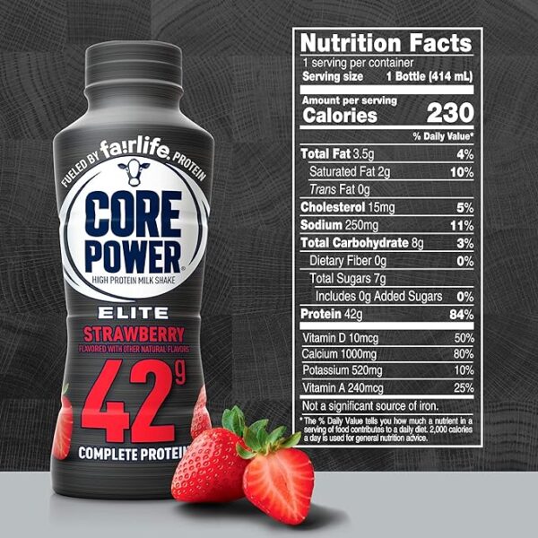 Core Power High Protein Milk Shake Bottle - Image 2